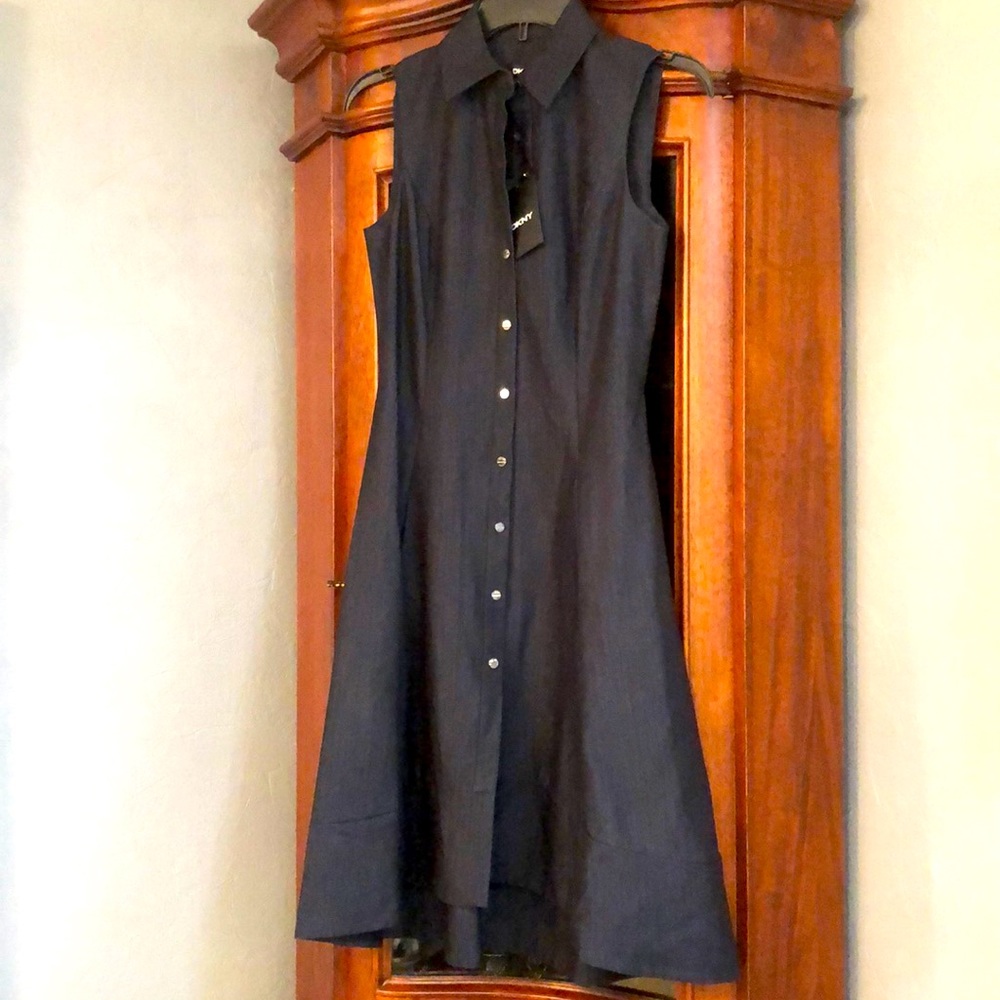 DKNY sleeveless dress!